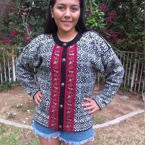 Norkswear Wool cardigan sweater Iceland